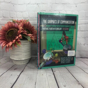 Vintage textbook the graphics of communication 1993